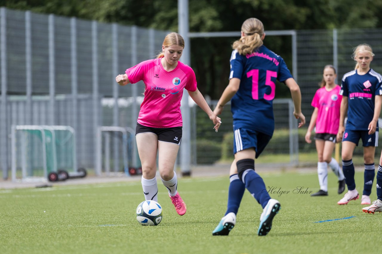 Bild 117 - wCJ Osterroenfelder TSV - VfL Pinneberg : Ergebnis: 0:15